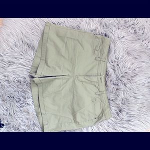 Olive shorts